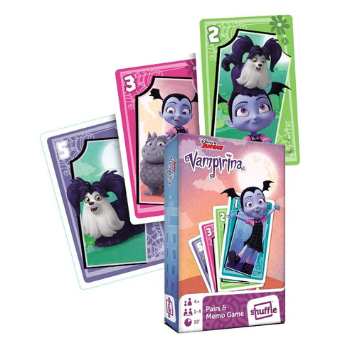 Cartamundi Cards Pairs & Memo Game Vampirina 4+