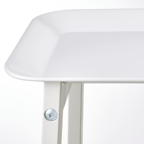 ALPVIDE Plant stand, white, 63 cm