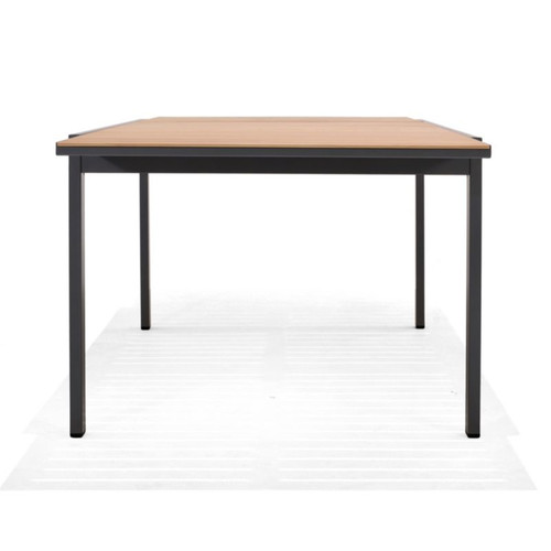 Garden Table Extendable Morlaix 180/270x100cm, dark grey-brown