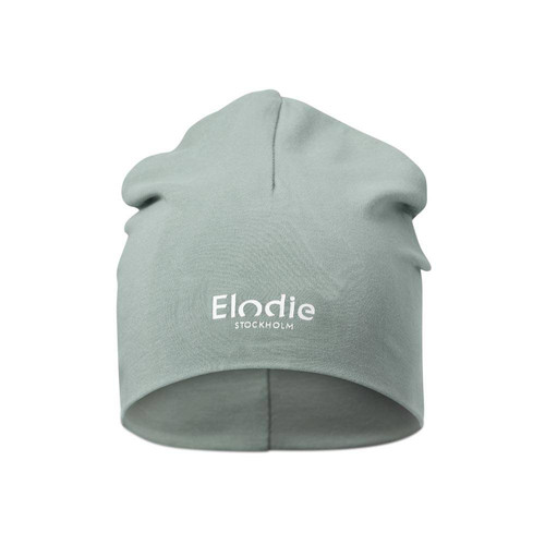 Elodie Details Logo Beanie - Pebble Green, 1-2 years