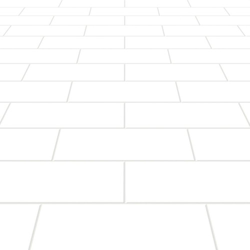 Glazed Tile Glina GoodHome 10 x 30 cm, white, 0.98 m2