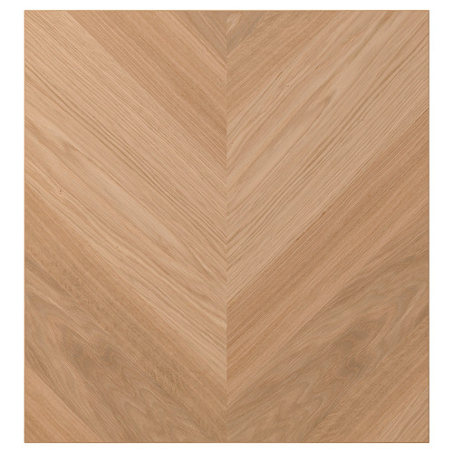 HEDEVIKEN Door, oak veneer, 60x64 cm