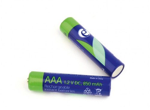 Gembird Rechargeable AAA Instant Batteries (ready-to-use), 850mAh, 2pcs blister pack