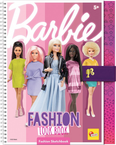 Lisciani Fashion Look Sketchbook Barbie 5+