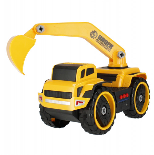 DIY Excavator with Light & Sound 3+