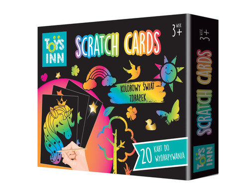 Toys Inn Scratch Cards Creative Set 3+