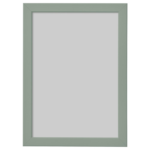 FISKBO Frame, light grey-green, 21x30 cm