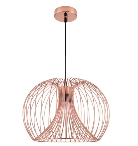 GoodHome Pendant Lamp Dharug E27, copper