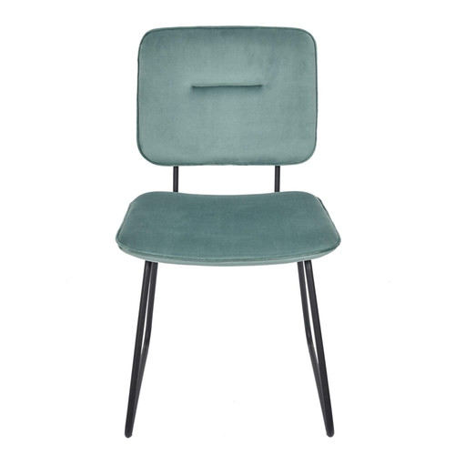 Upholstered Chair Adele VIC, grey-green