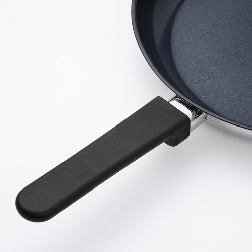 MIDDAGSMAT Frying pan, non-stick coating/stainless steel, 28 cm