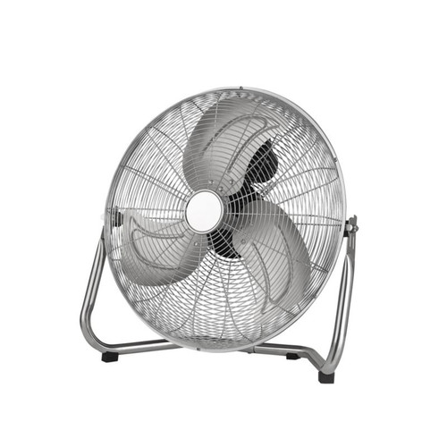 Floor Fan 45 cm, chrome