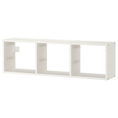 TROFAST Wall storage, white, 99x21x30 cm