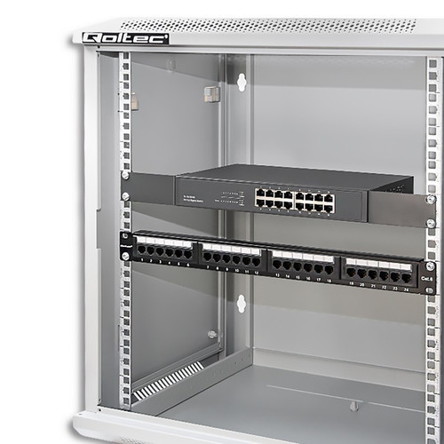 Qoltec Rack Cabinet 19" 12U, 600x450x635mm