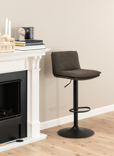 Bar Stool Flynn, anthracite