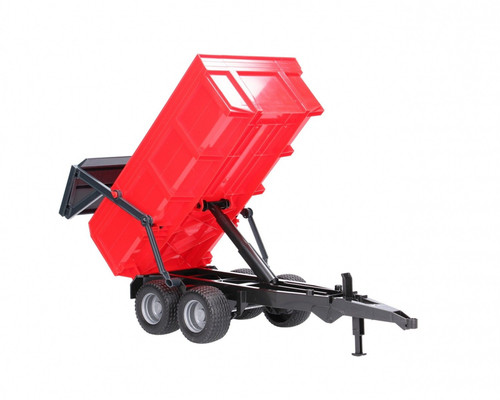 Bruder Tipping Trailer with Automatic Tailgate 3+