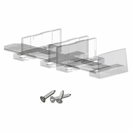 Valcomp Sliding Door Guide, transparent