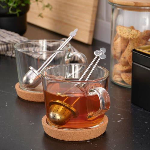 ÄNGSBLÅVINGE Tea infuser, stainless steel, 2 pack