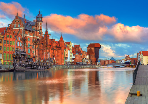 Castorland Jigsaw Puzzle Colors of Gdansk 500pcs 9+