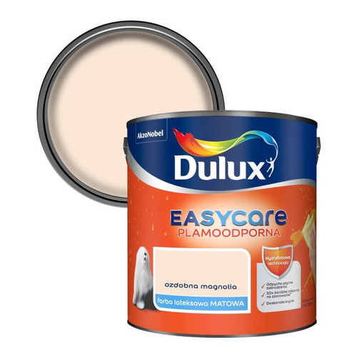 Dulux EasyCare Matt Latex Stain-resistant Paint 2.5l decorative magnolia