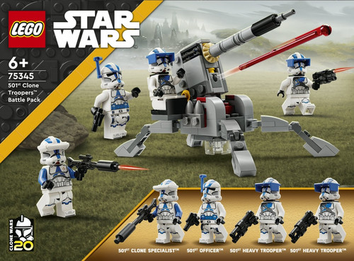 LEGO Star Wars 501st Clone Troopers™ Battle Pack 6+