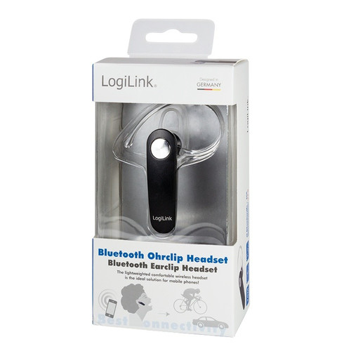 LogiLink Bluetooth Headset Earclip