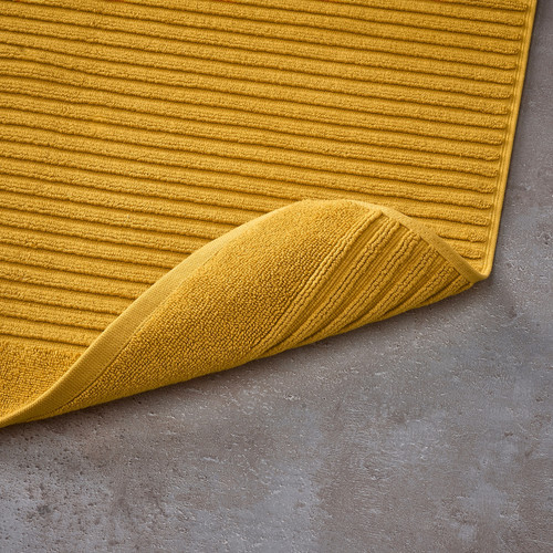 ALSTERN Bath mat, golden-yellow, 50x80 cm