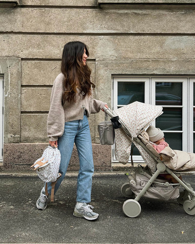 Elodie Details MONDO Stroller with Bumper Bar, Autumn Rose