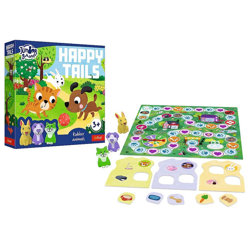 Trefl Happy Tails Junior Game 3+