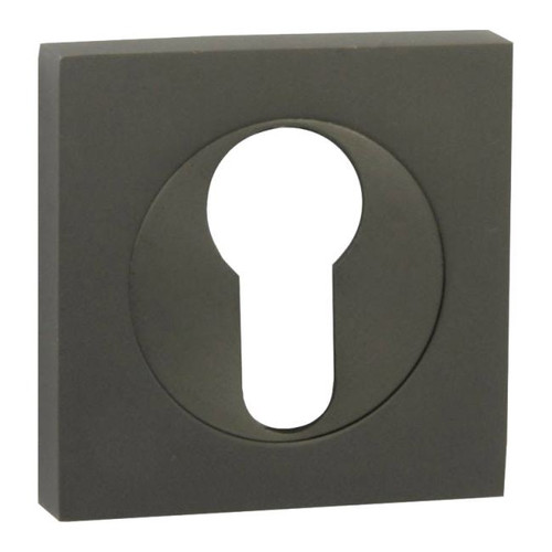 Door Escutcheon Quadro-QR, square, titanium