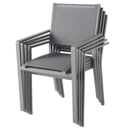 GoodHome Garden Chair Batz, grey