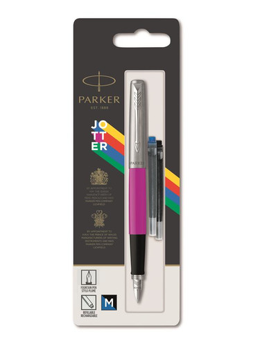 Parker Jotter Originals Magenta Fountain Pen