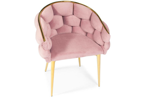 Glamour Chair BALLOON, powder pink