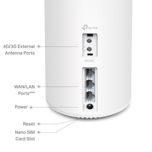 TP-Link Deco X20-4G 4G+ AX1800 Whole Home Mesh WiFi 6 Gateway