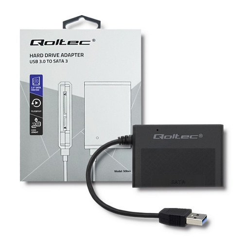 Qoltec Hard Drive Adapter USB 3.0 HDD/SSD 2.5'' SATA3
