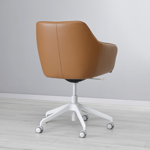 TOSSBERG / LÅNGFJÄLL Conference chair, Grann light brown/white