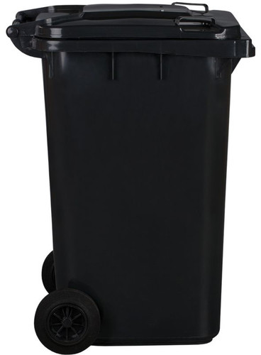 Waste Bin with Wheels Wheelie 240L, black