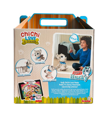 ChiChi Love Happy Husky Interactive Toy 3+