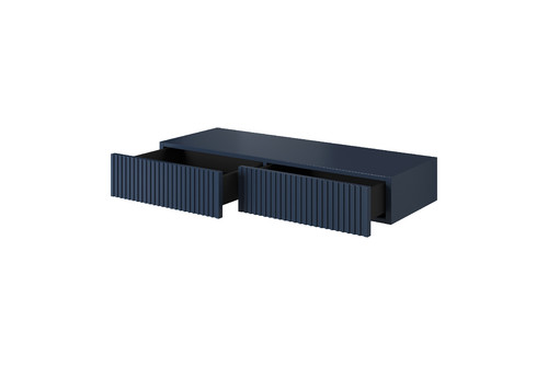 Wall-Mounted Desk Nicole, dark blue