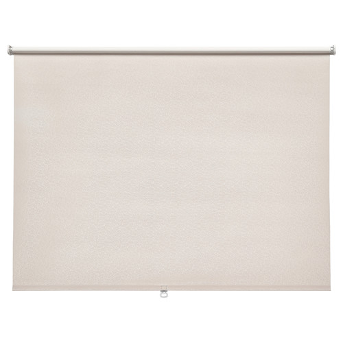 FÖNSTERBLAD Block-out roller blind, beige, 140x155 cm