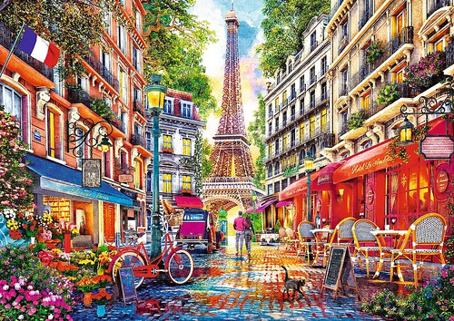 Trefl Jigsaw Puzzle European Capitals 2x500 10+