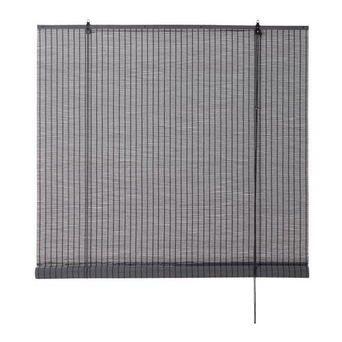 Corded Bamboo Roller Blind Colours Java 120x180cm, grey