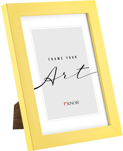 Photo Frame 13x18 cm, pastel yellow