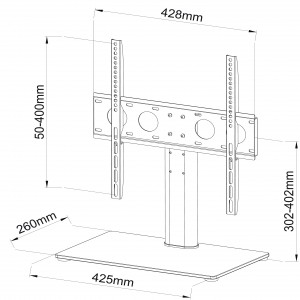 ART TV Bracket with Stand 32-55" 40kg SD-33