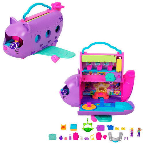 Polly Pocket Kitty Airways Playset HWP19 4+