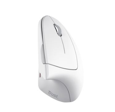 Trust Optical Wireless Mouse Verto Ergo, white