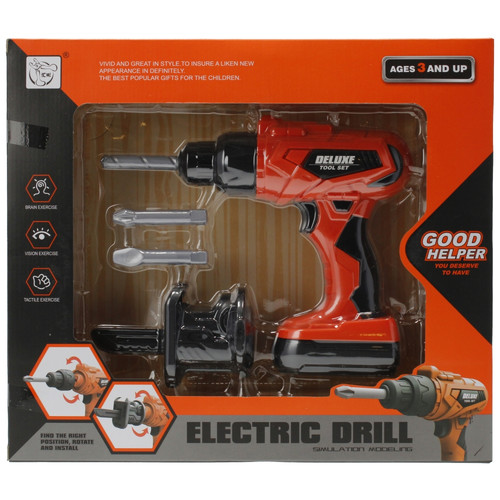 Electric Drill Toy 3+