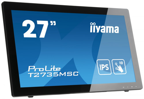 Iiyama 27" Monitor Full HD 10 point Multi-touch T2735MSC-B3
