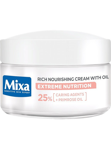 Mixa Nourishing Cream with Essential Oils for Dry & Sensitive Skin 50ml