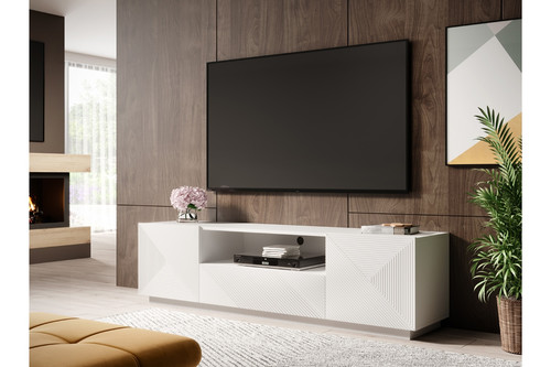 TV Cabinet Asha 167 cm, matt white