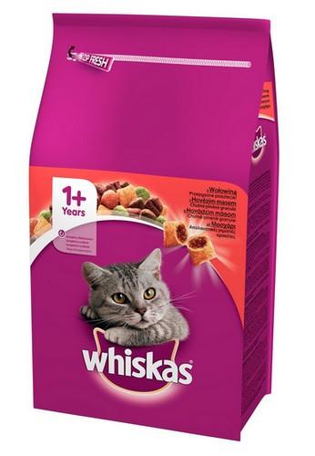 Whiskas Cat Food with Beef 300g